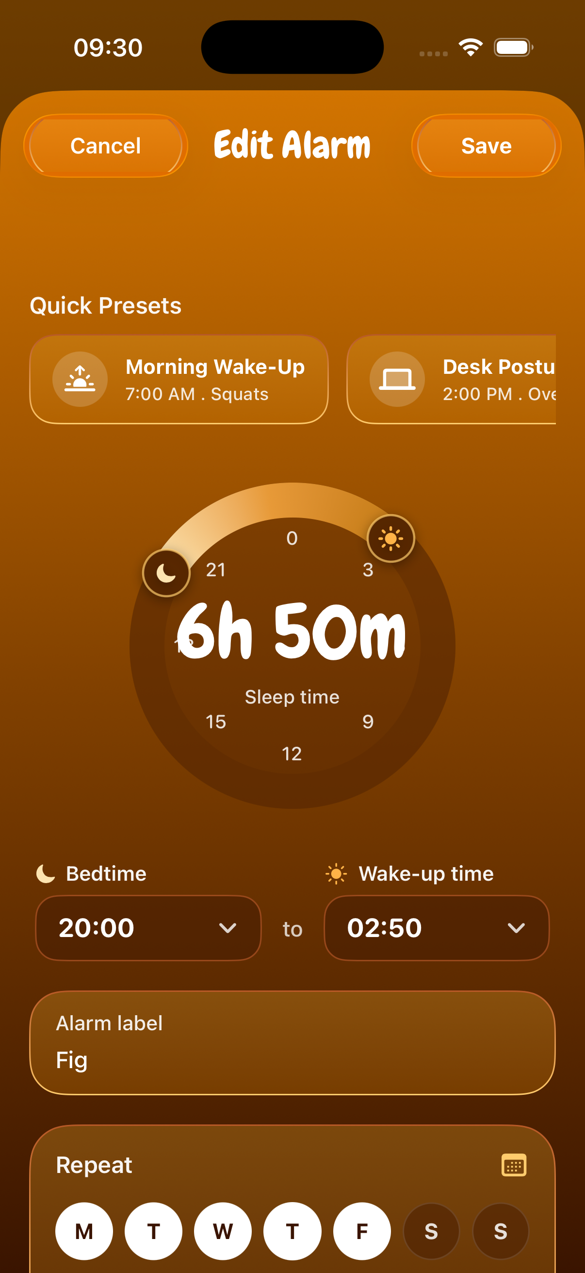 Can You Still Real Sleep Dial App Screen